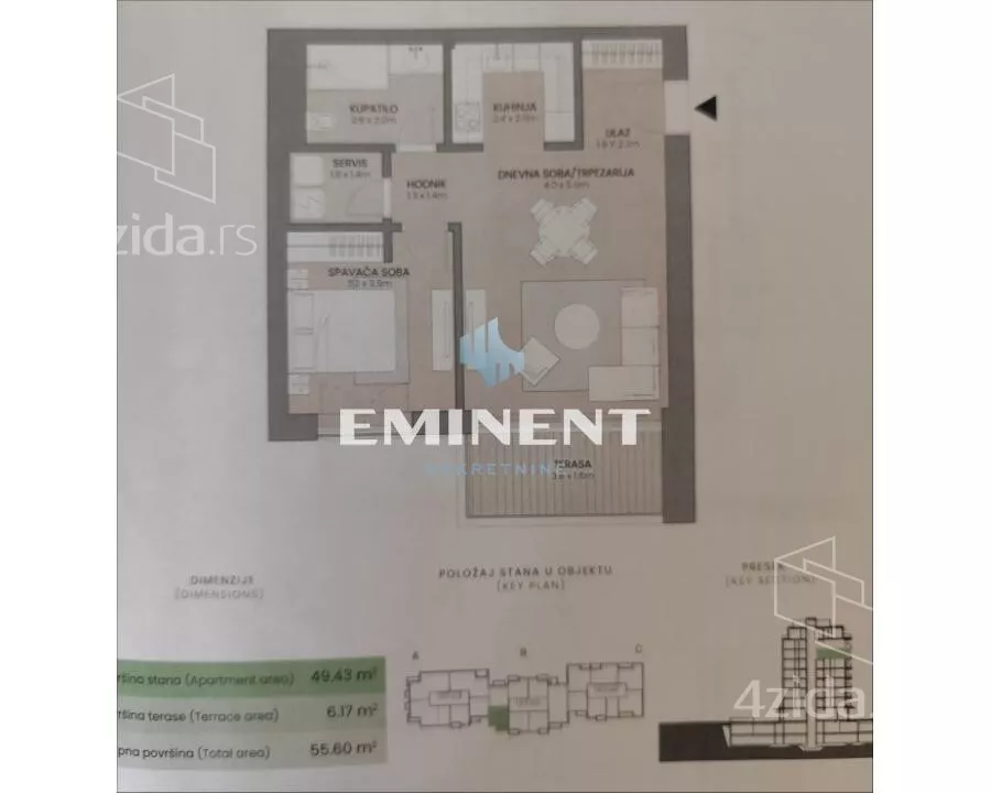 Dvosoban stan | 4zida