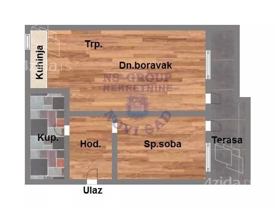 Dvosoban stan | 4zida