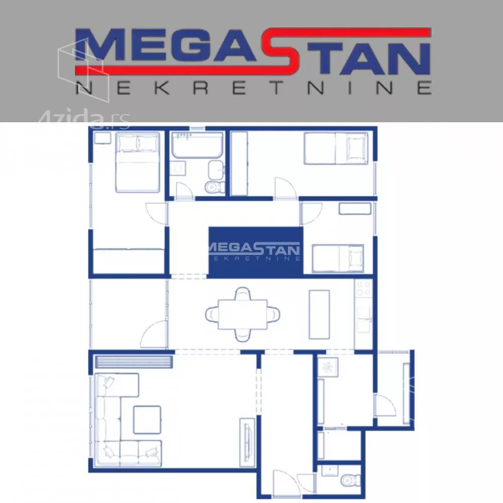 Četvorosoban stan | 4zida