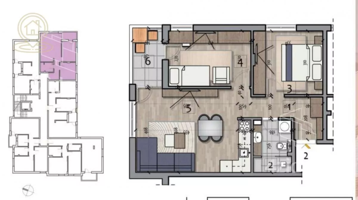 Dvoiposoban stan | 4zida