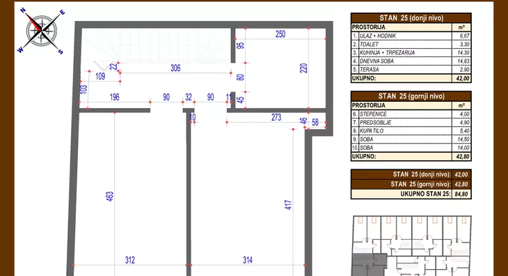Trosoban stan | 4zida