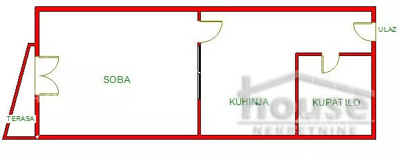 Jednosoban stan | 4zida