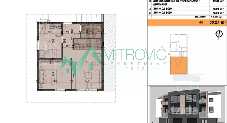 Dvoiposoban stan | 4zida