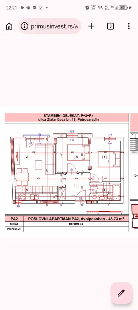 Dvosoban stan | 4zida
