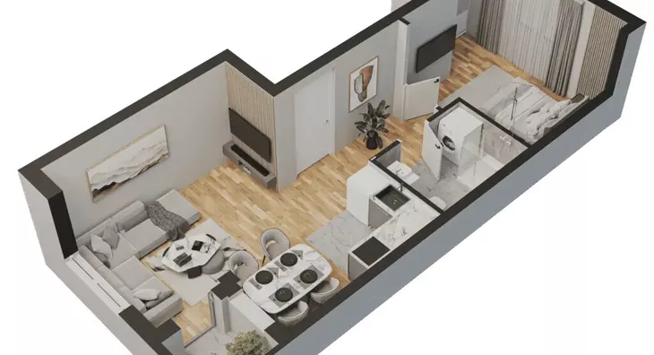 Dvosoban stan | 4zida