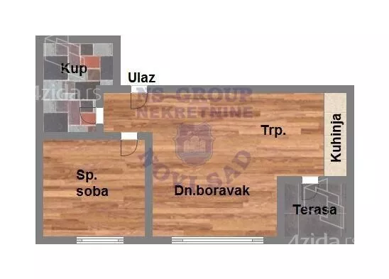 Dvosoban stan | 4zida