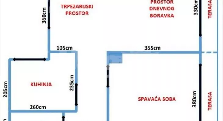 Jednoiposoban stan | 4zida