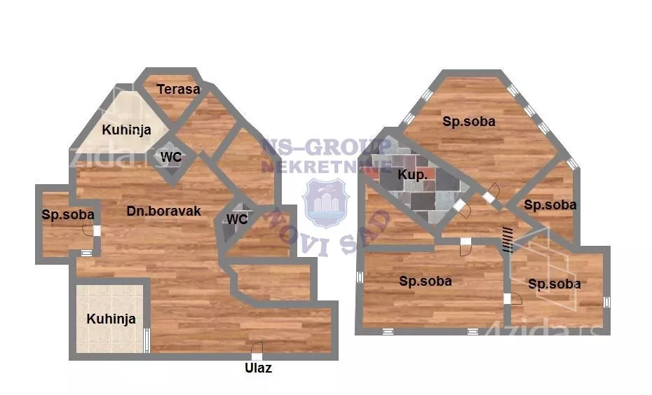 2-etažna kuća | 4zida