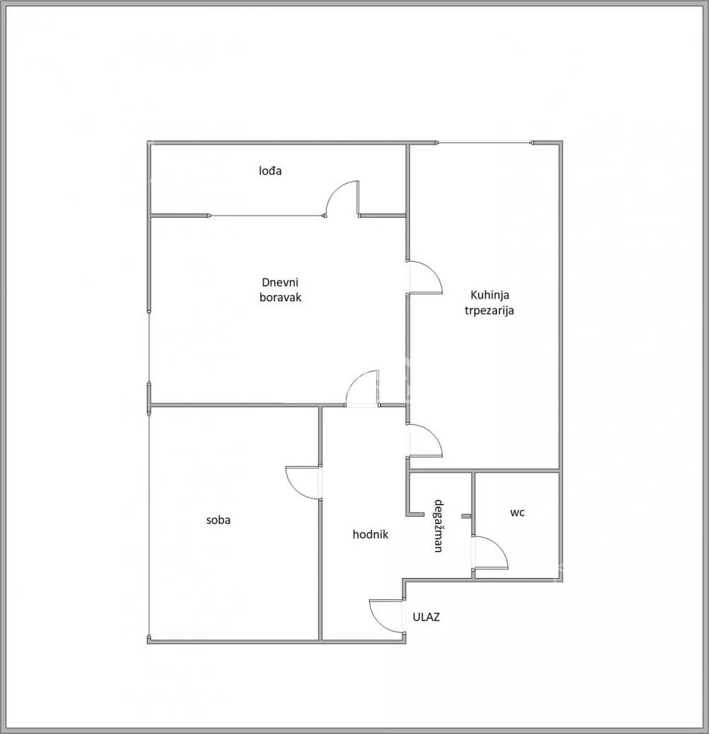 Dvosoban stan | 4zida