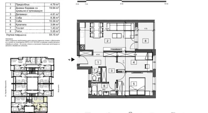 Dvoiposoban stan | 4zida