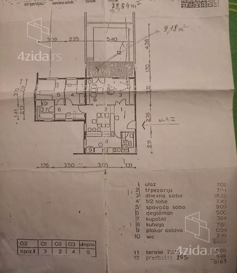 Trosoban stan | 4zida