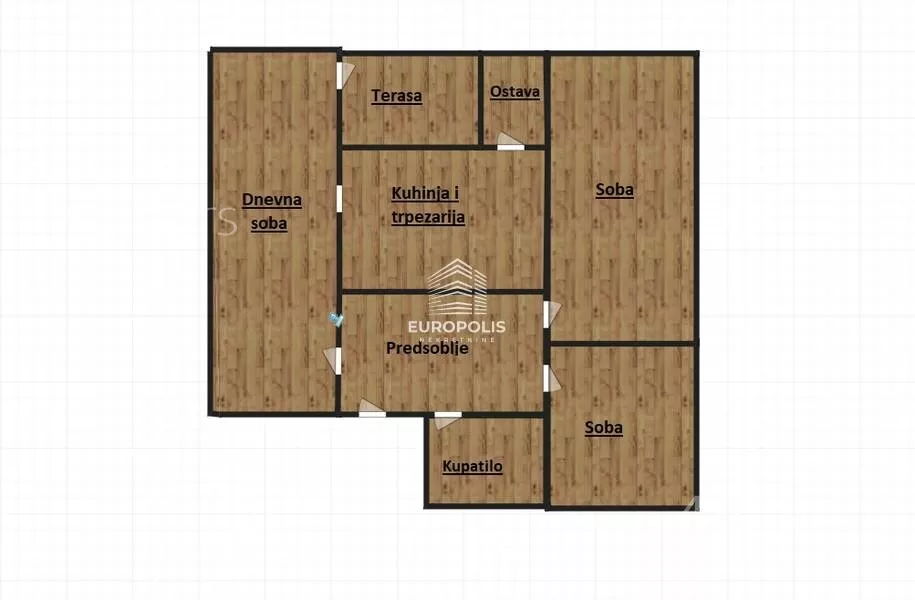Trosoban stan | 4zida
