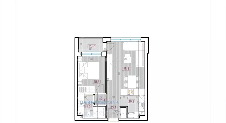 Jednoiposoban stan | 4zida