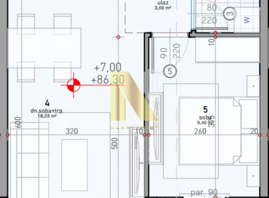 Jednoiposoban stan | 4zida