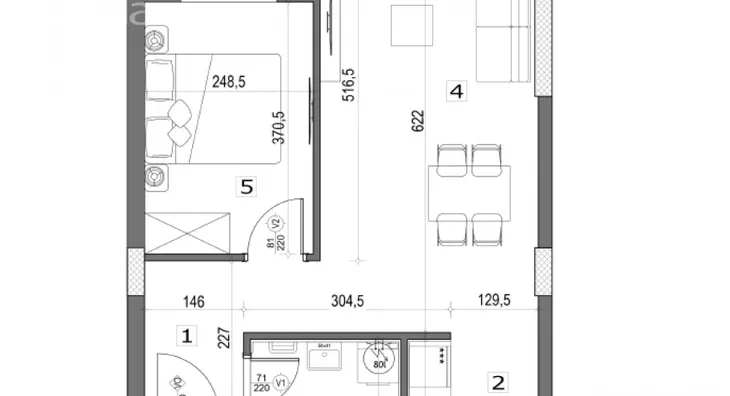 Dvosoban stan | 4zida