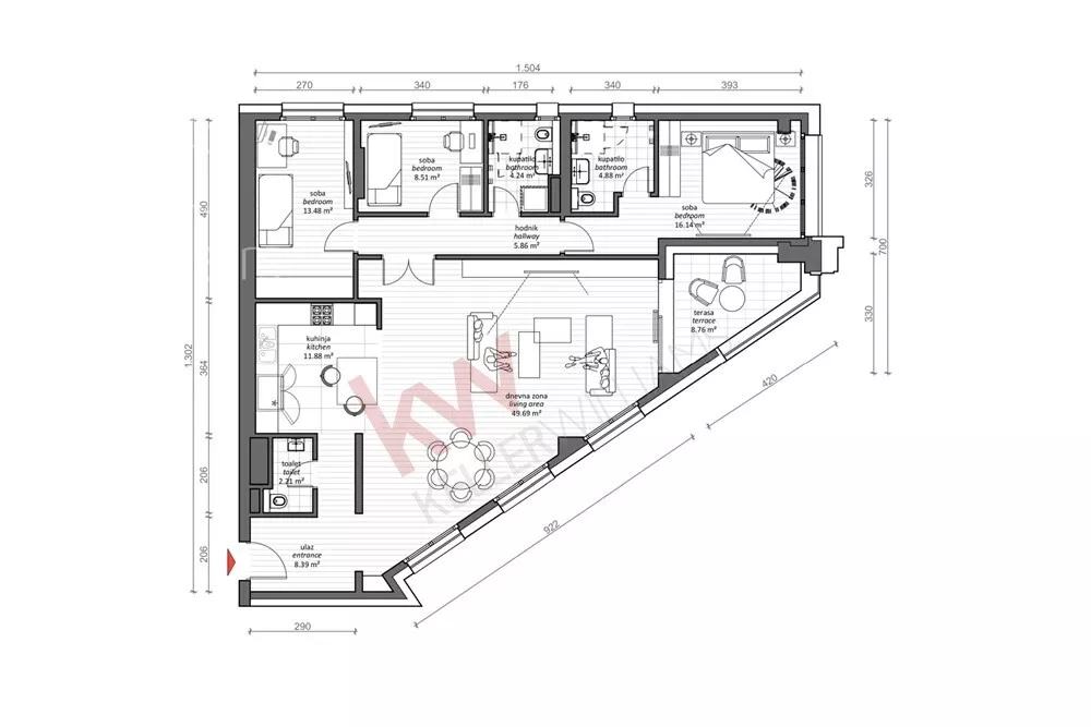 Četvorosoban stan | 4zida
