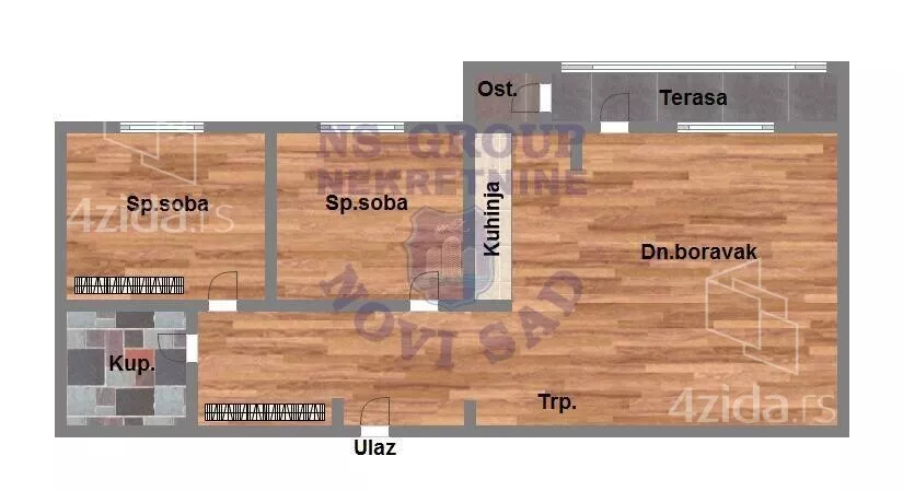 Dvoiposoban stan | 4zida