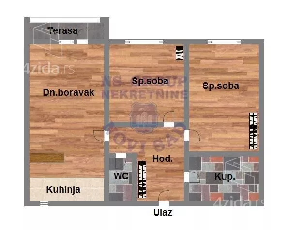 Trosoban stan | 4zida