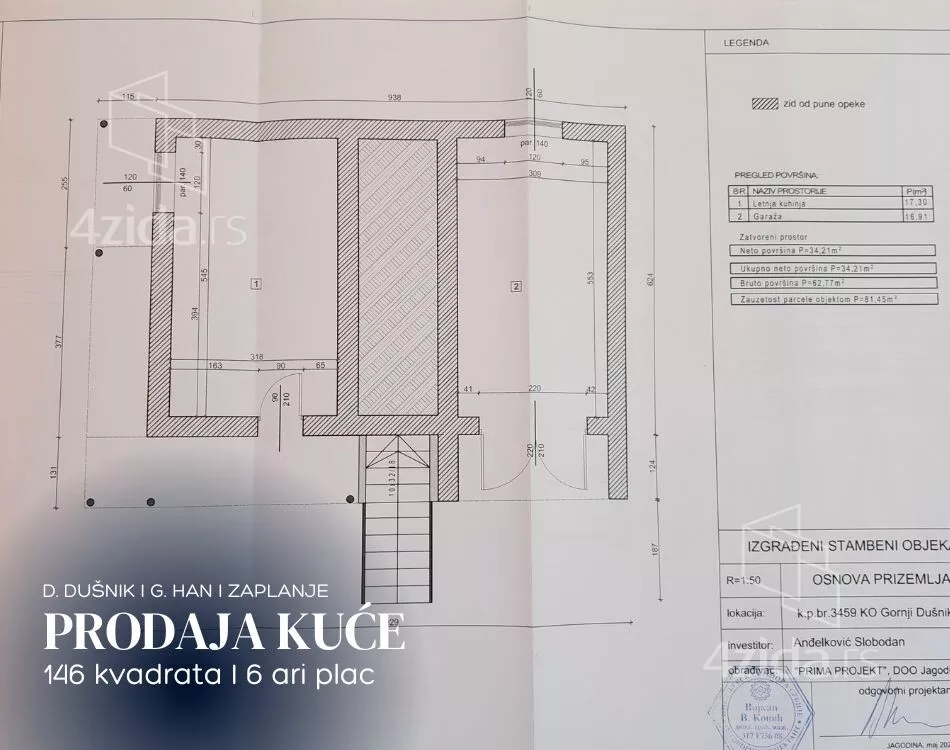2-etažna kuća | 4zida