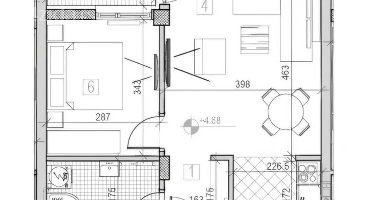 Dvosoban stan | 4zida