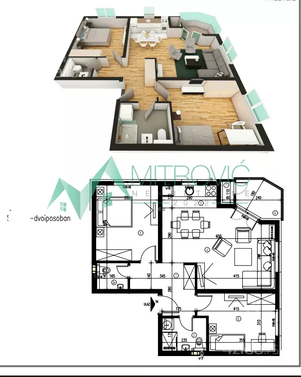 Dvoiposoban stan | 4zida