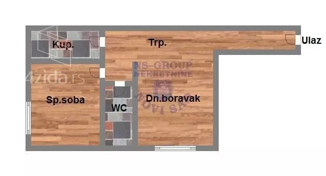 Dvosoban stan | 4zida