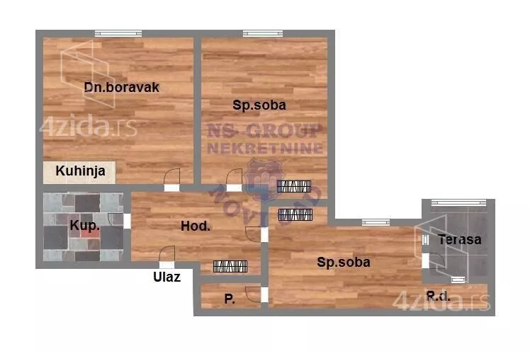 Dvoiposoban stan | 4zida