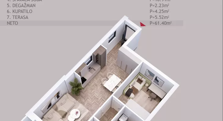 Dvoiposoban stan | 4zida