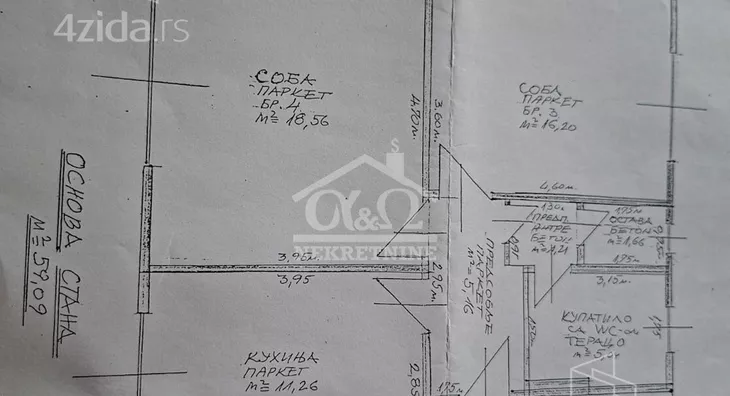 Dvosoban stan | 4zida