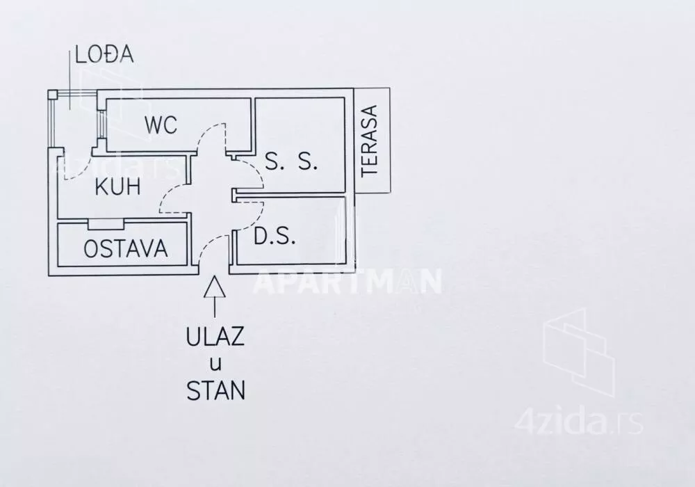 Dvosoban stan | 4zida