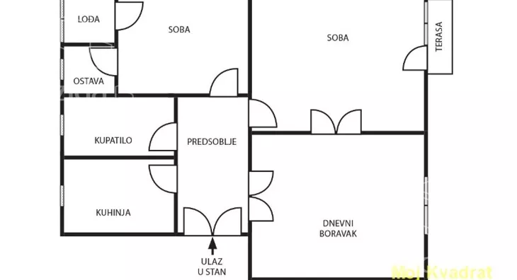 Trosoban stan | 4zida