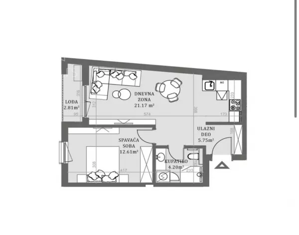 Dvosoban stan | 4zida