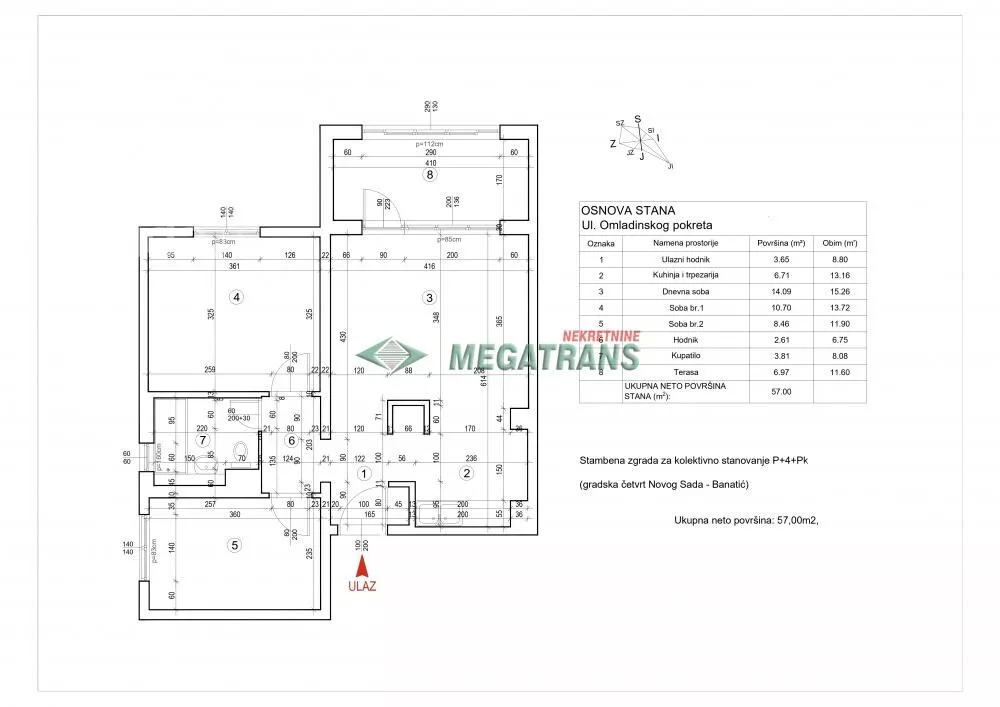 Trosoban stan | 4zida