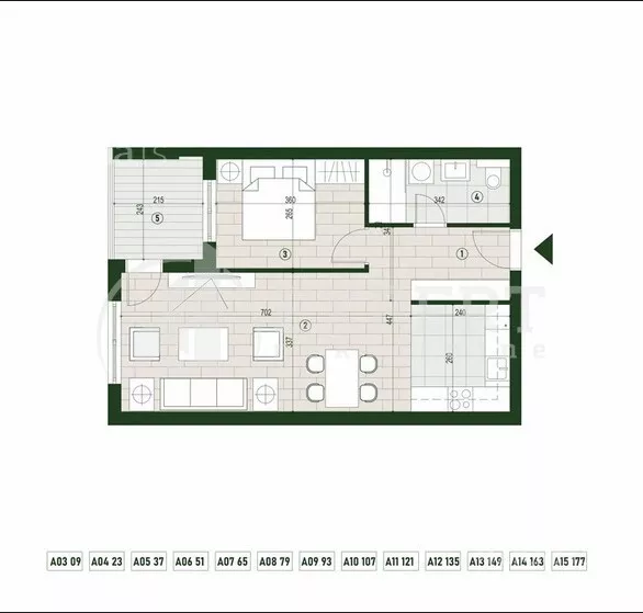 Dvosoban stan | 4zida