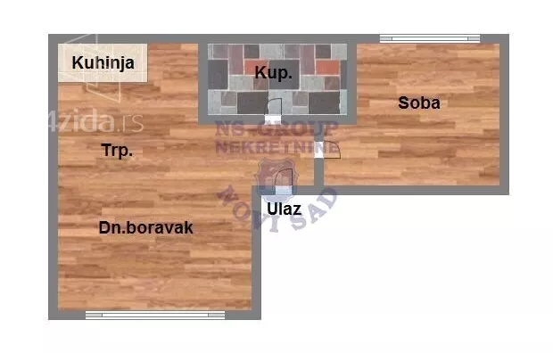 Jednoiposoban stan | 4zida