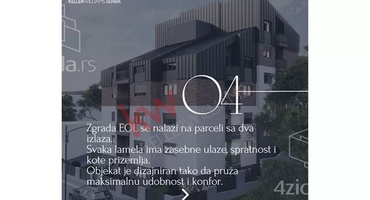 Jednosoban stan | 4zida