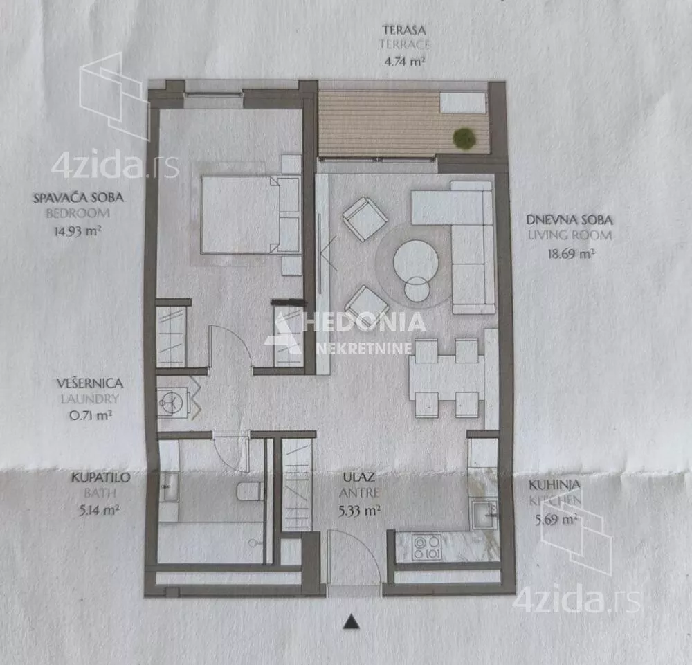 Dvosoban stan | 4zida