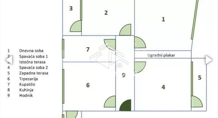 Trosoban stan | 4zida