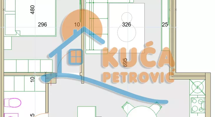 Jednoiposoban stan | 4zida