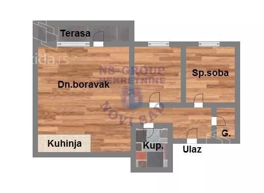 Trosoban stan | 4zida