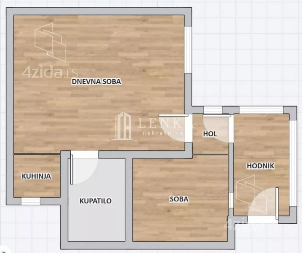 Jednosoban stan | 4zida