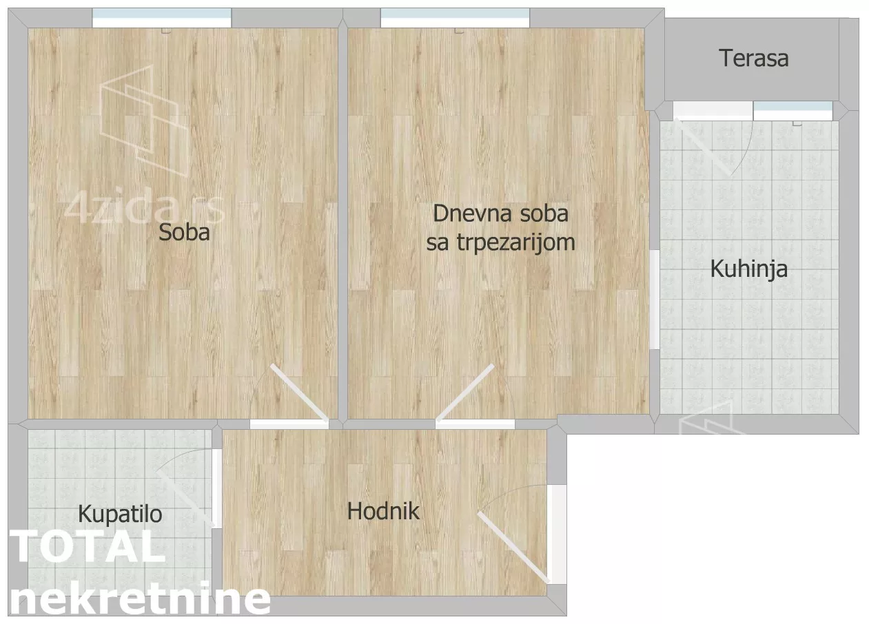Dvosoban stan | 4zida