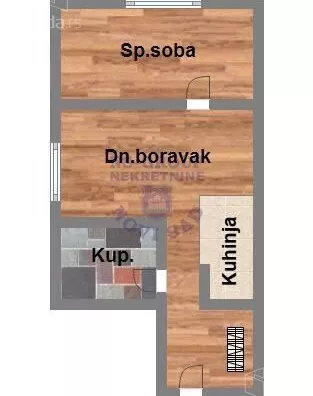 Jednoiposoban stan | 4zida