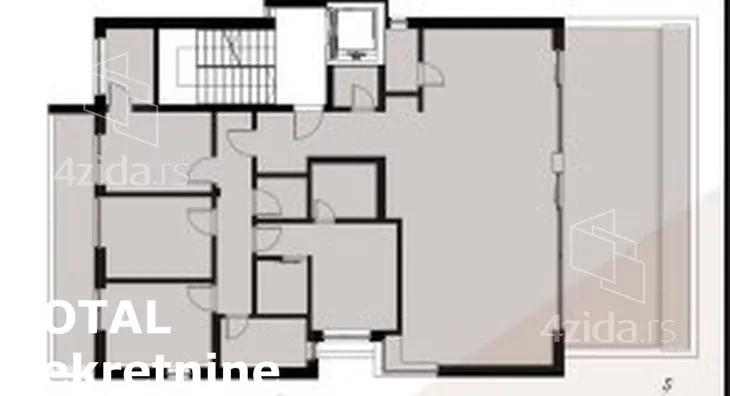 Petosoban stan | 4zida