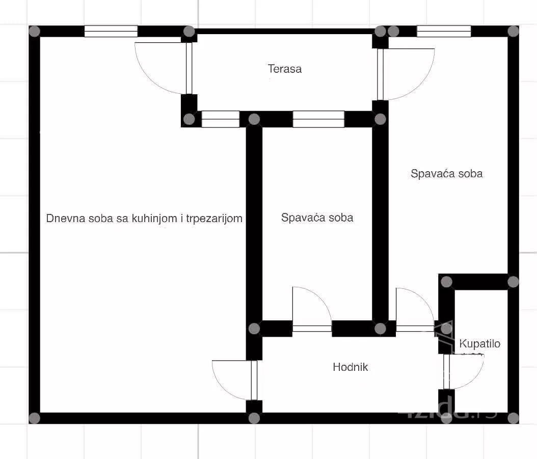 Dvoiposoban stan | 4zida