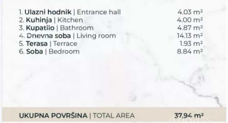 Dvosoban stan | 4zida