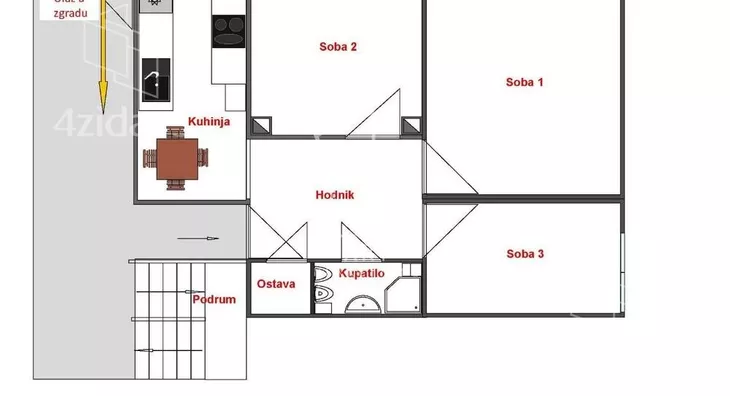 Dvoiposoban stan | 4zida