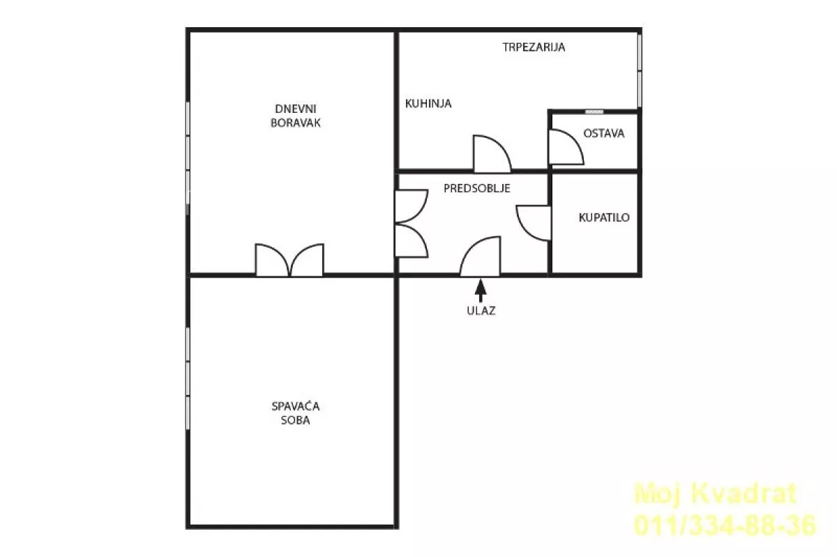 Dvosoban stan | 4zida