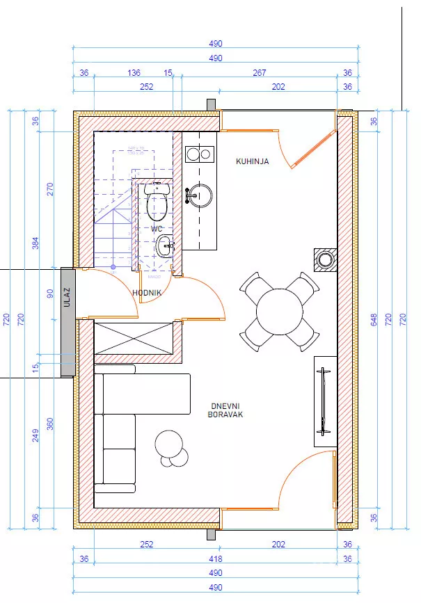 2-etažna kuća | 4zida