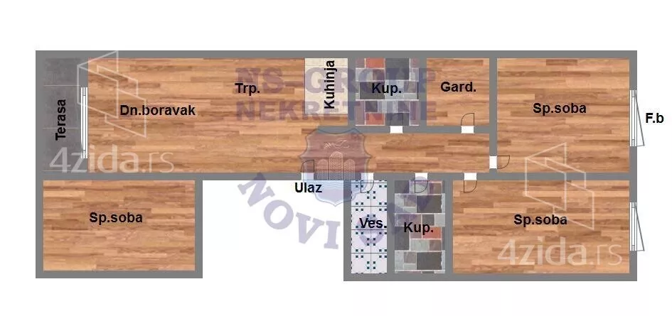 Četvorosoban stan | 4zida